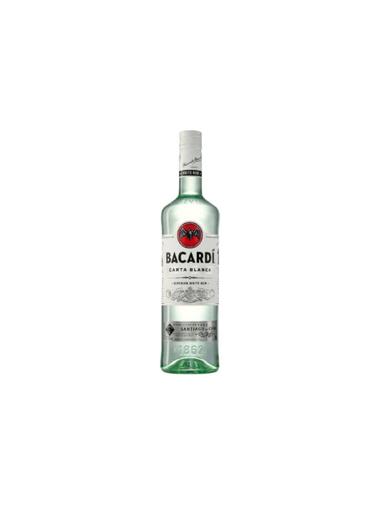 Bacardi Carta Blanca White Rum 1L – Alcohol Delivery Ibiza