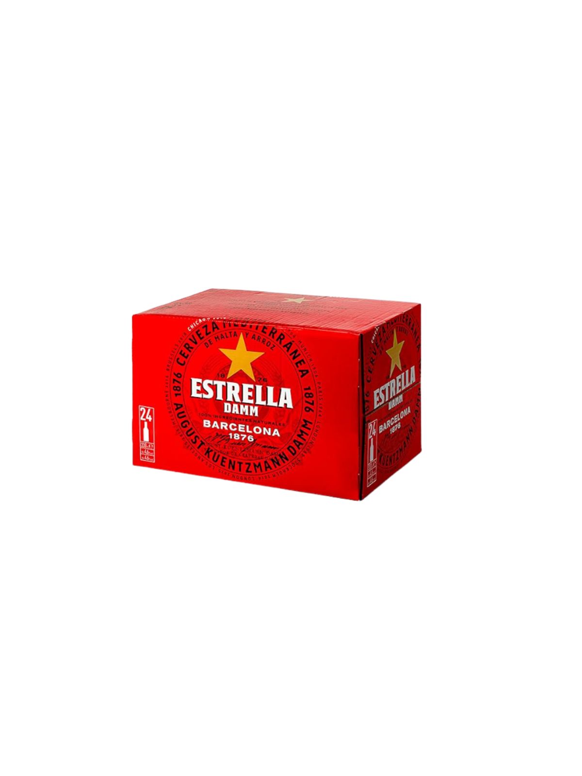 Estrella Damm Beer 330ml 24 Pack – Alcohol Delivery Ibiza