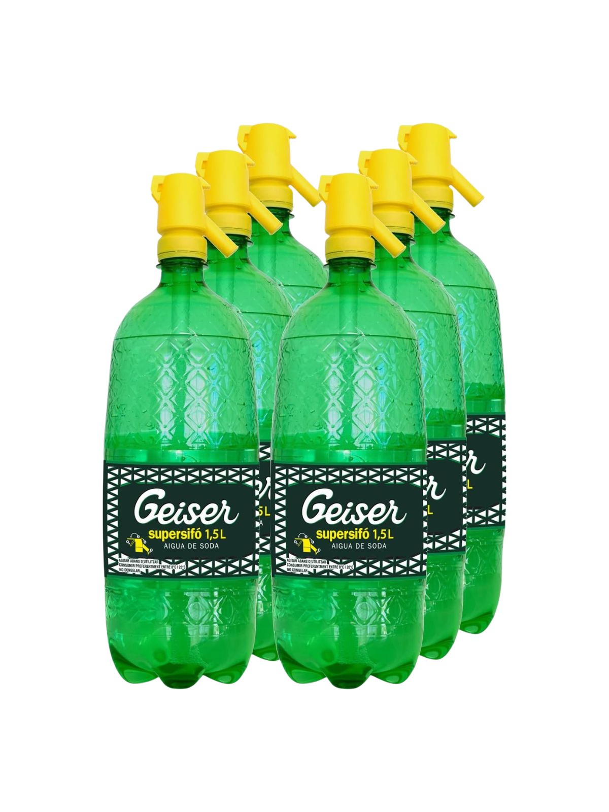 Geiser Premium Soda Water 1.5L 6 Pack – Alcohol Delivery Ibiza