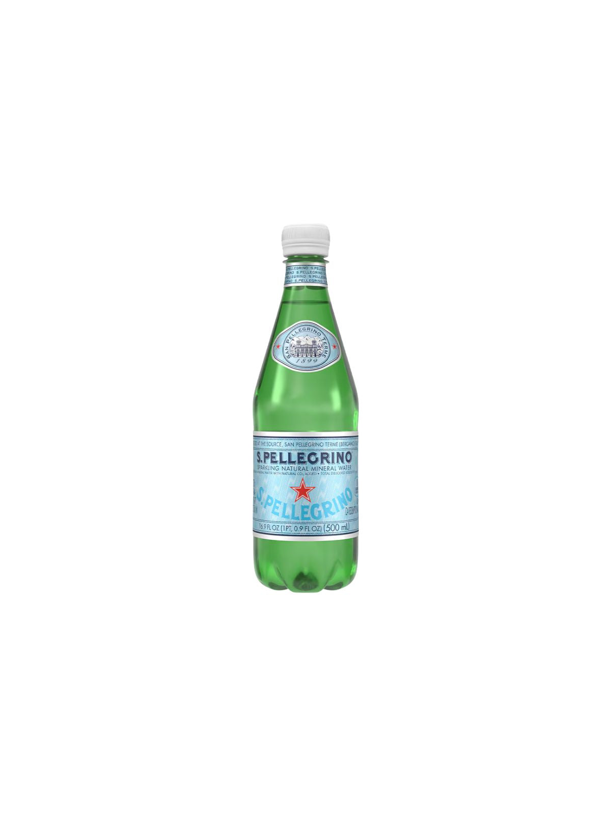 San Pellegrino Sparkling Water 500ml Single Bottle – Alcohol Delivery Ibiza